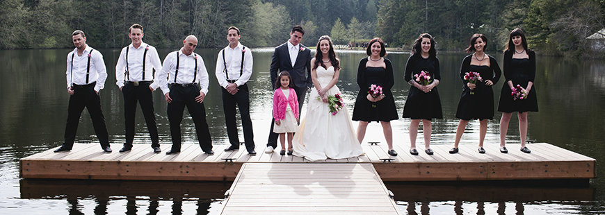 Four Seasons of Weddings at Lakedale